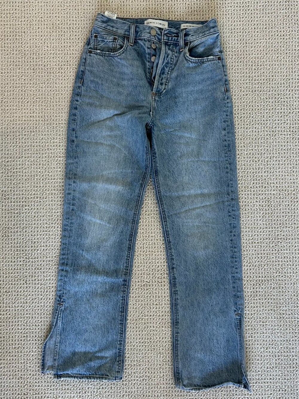 Denim Forum The Joni High Rise Loose Jeans